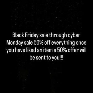 Black Friday Sale Announcement